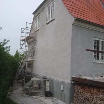 Total facaderenovering i Vedbæk