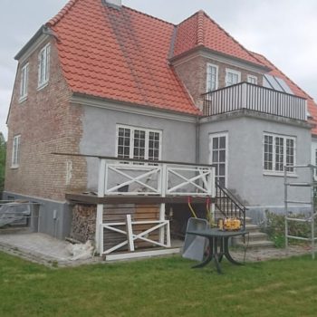 Total facaderenovering i Vedbæk