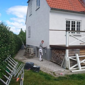 Total facaderenovering i Vedbæk